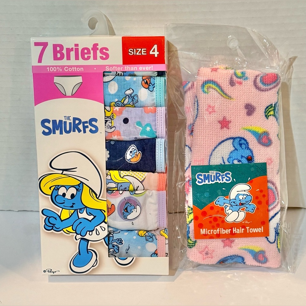 Little Girls Smurf Bundle Brand New